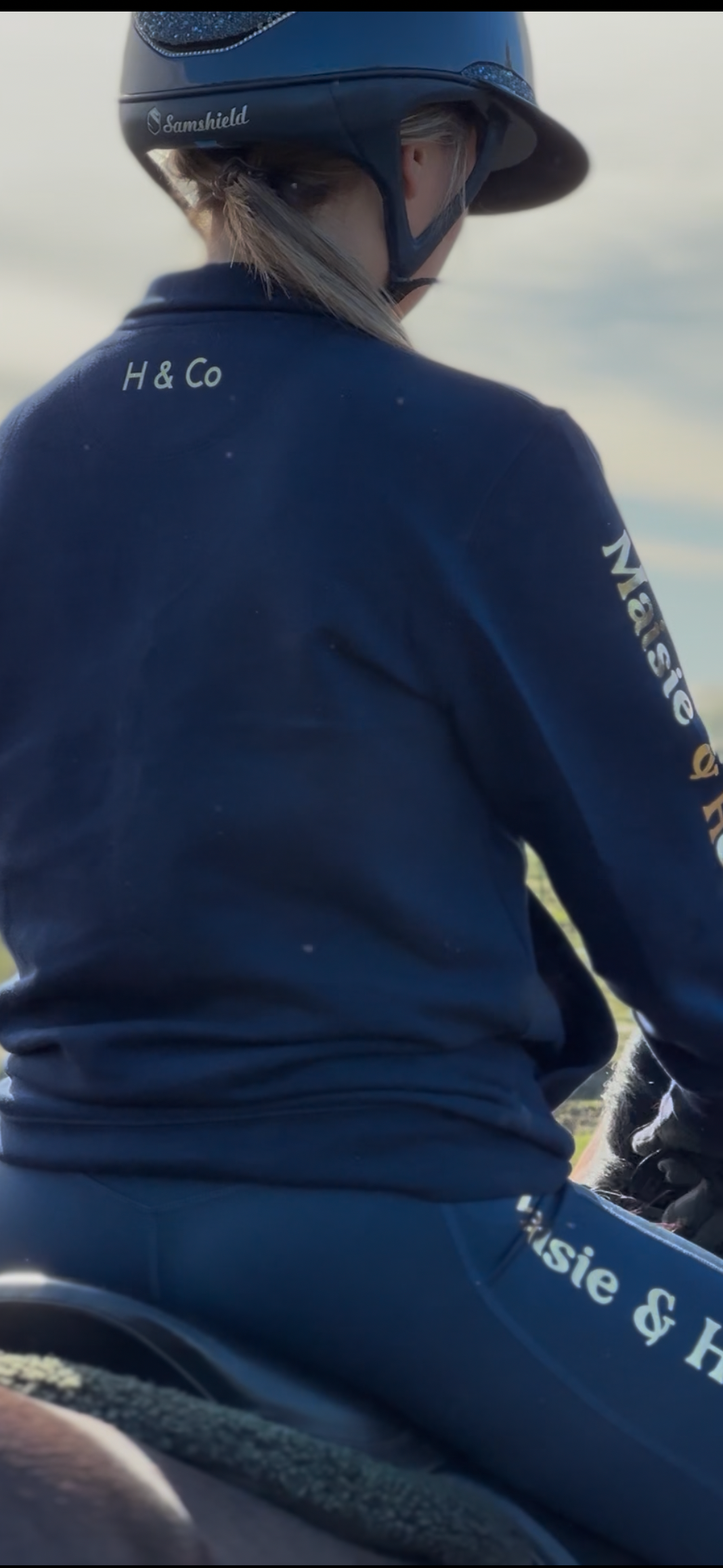 High Neck Sweatshirt Full Zip